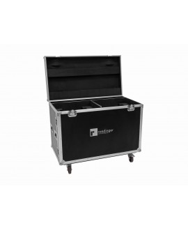 Roadinger Flightcase 2x IP PLH/PLB 420 Cases for moving lights