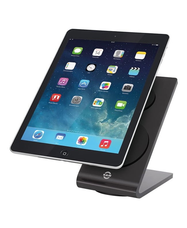 K&M 19855 Tablet-PC stand - black Tablet Supports