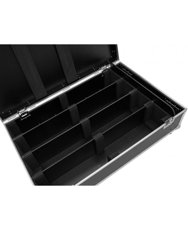 Roadinger Flightcase 4x LED PMB-8 COB QCL Custodie per proiettori