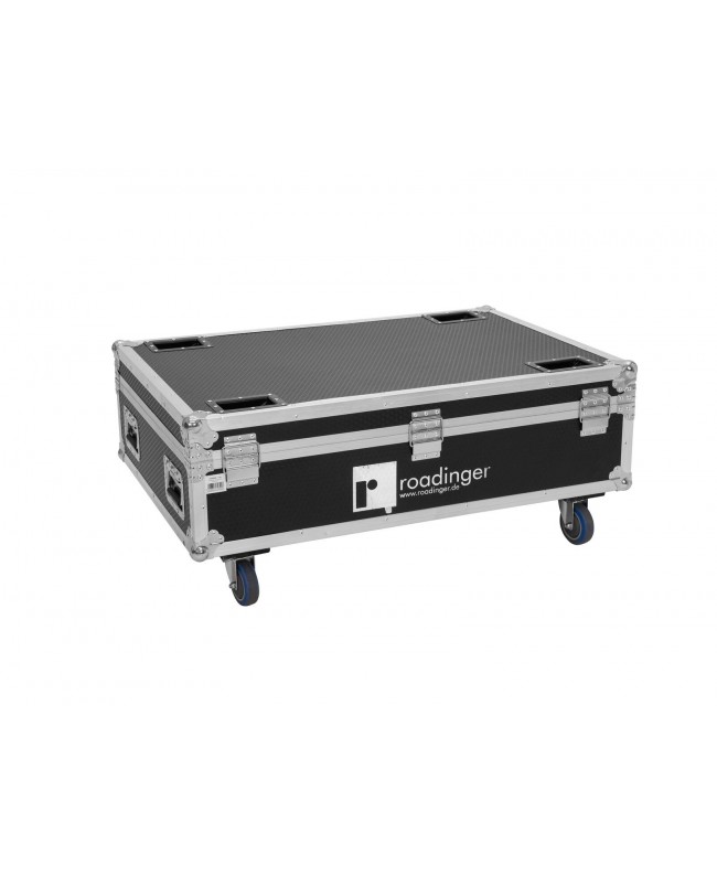 Roadinger Flightcase 4x LED IP Atmo Bar 10 Scheinwerfer-Cases