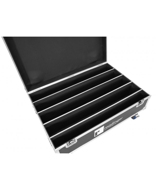 Roadinger Flightcase 4x LED IP Atmo Bar 10 Scheinwerfer-Cases