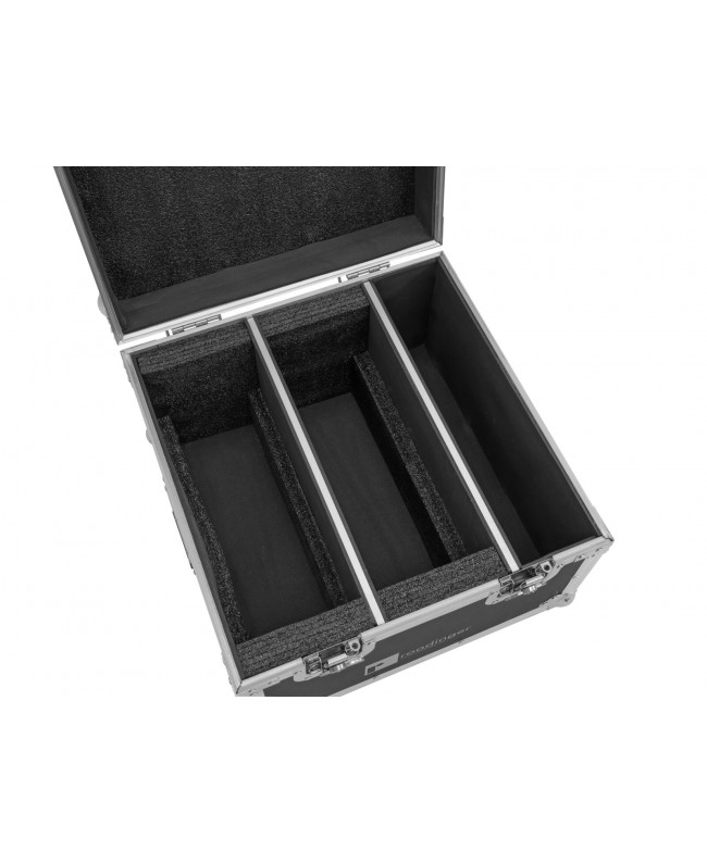 Roadinger Flightcase 2x LED CLS-18 QCL RGB/WW Scheinwerfer-Cases