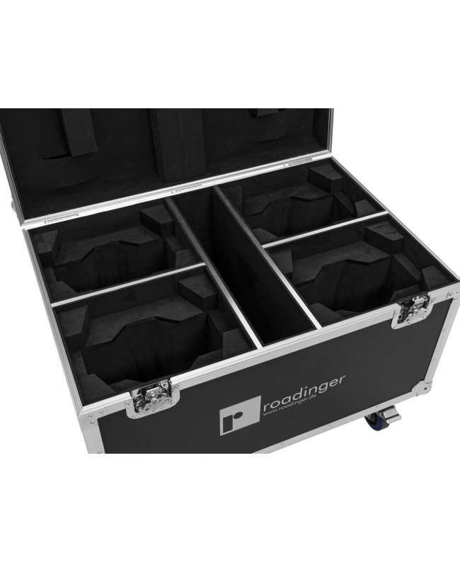 Roadinger Valigetta 4x EYE-740 MK2 con ruote Custodie per moving light