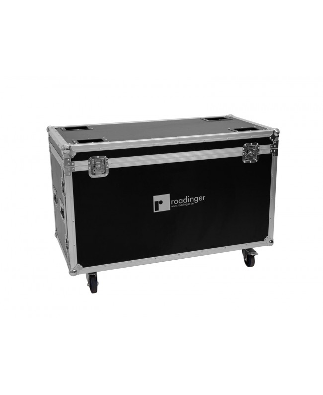Roadinger Flightcase 2x DMH-640 con ruote Custodie per moving light