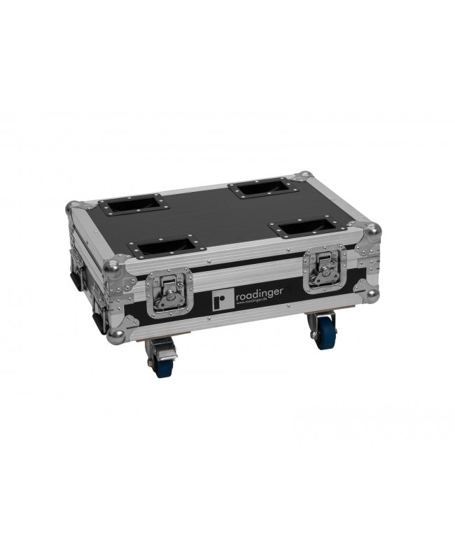 Roadinger Flightcase 8x AKKU Mini IP UP-4 QCL Spot MK2 mit Ladefunktion Scheinwerfer-Cases