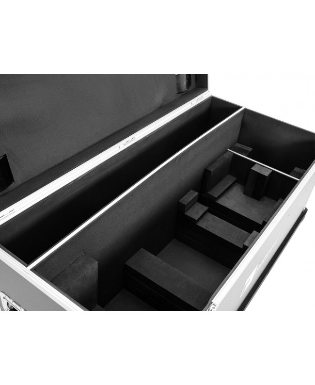 Roadinger Flightcase 1x SL-1000 MFZ DMX Luce di ricerca con ruote Custodie per proiettori
