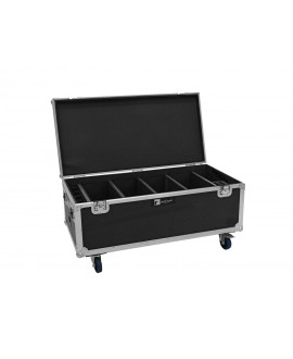 Roadinger Flightcase 4x AKKU Multiflood IP 18x10W RGBW Wash CRMX mit Ladefunktion Scheinwerfer-Cases