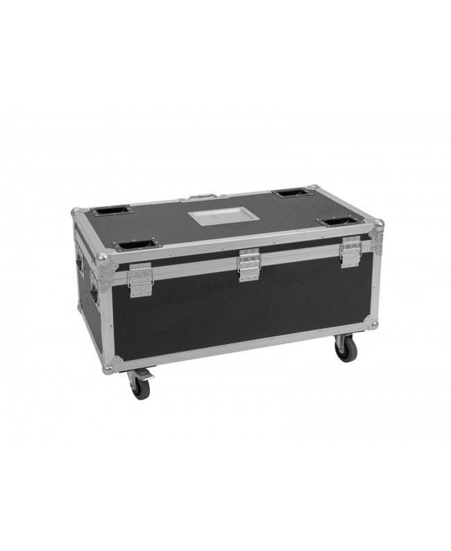 Roadinger Flightcase 4x Multiflood IP 18x10W RGBW Wash CRMX mit Rollen Scheinwerfer-Cases