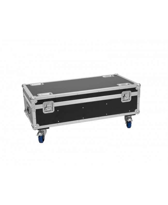 Roadinger Flightcase 4x PLL-576 CW/WW con ruote Custodie per proiettori