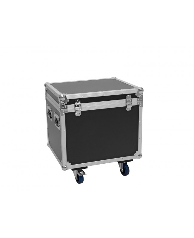 Roadinger Flightcase 4x Pixel Matrix Panel 5x5 RGB/WW con ruote Custodie per proiettori