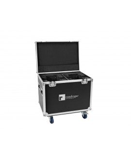Roadinger Flightcase 2x DMH-190 Cases for moving lights