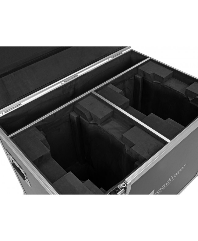 Roadinger Flightcase 2x DMH-190 Cases for moving lights