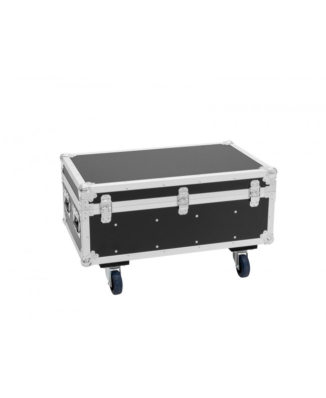 Roadinger Flightcase 4x LED Strobo SMD PRO Custodie per proiettori