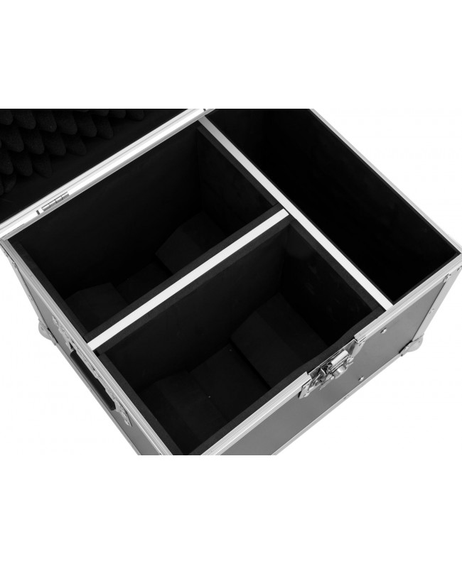 Roadinger Flightcase 2 x CAT-80 Strahleneffekt Scheinwerfer-Cases