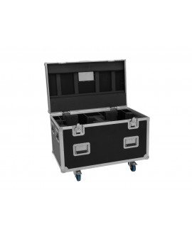 Roadinger Flightcase Highline 2x DMH-380 with wheels Cases for moving lights