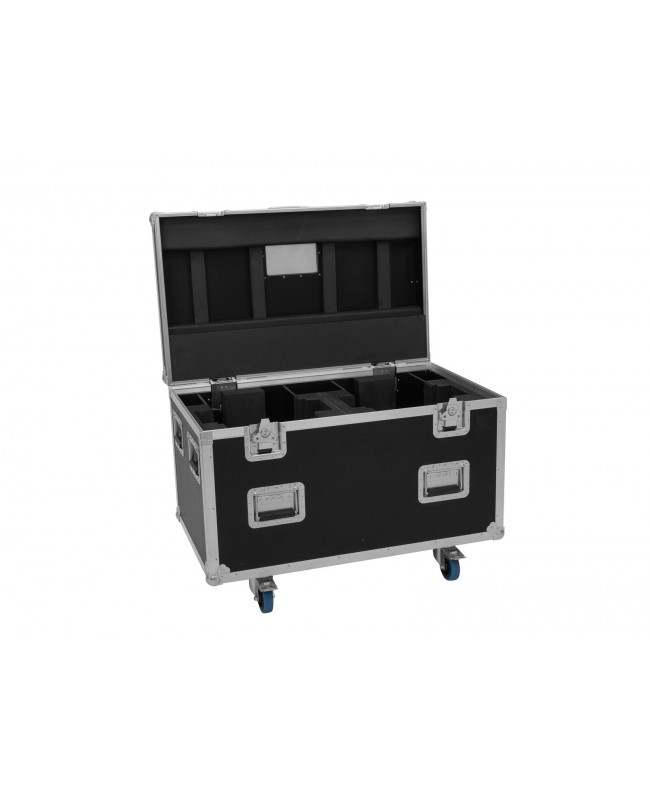 Roadinger Flightcase Highline 2x DMH-380 con ruote Custodie per moving light