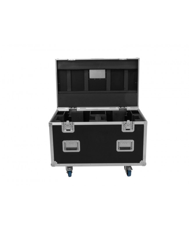 Roadinger Flightcase Highline 2x DMH-380 con ruote Custodie per moving light