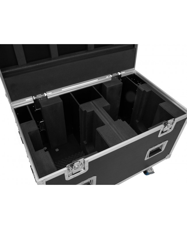 Roadinger Flightcase Highline 2x DMH-380 mit Rollen Movinglight-Cases