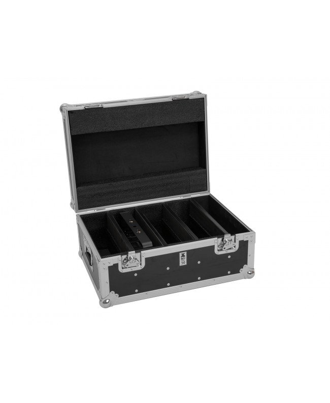 Roadinger Flightcase 4x IP PIX Strobo RGB CW+WW Custodie per proiettori