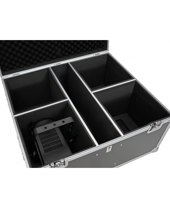 Roadinger Flightcase 4x THA-100F MK3 with wheels Cases for moving lights
