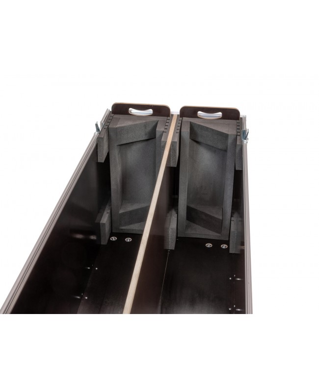 Roadinger Flightcase 2x LCD ZL65 Monitor cases