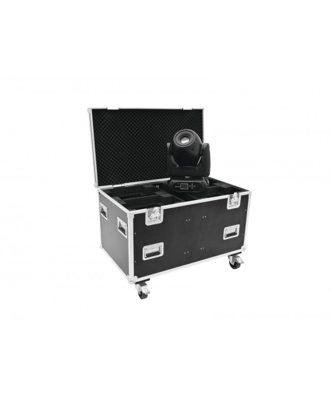 Roadinger Flightcase 4x DMH-90/150/DMB-160/PLB-230 Movinglight-Cases