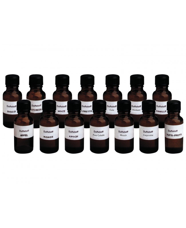 Eurolite Fog Fragrance Set with 1x each of all 14 fragrances Fog Liquids