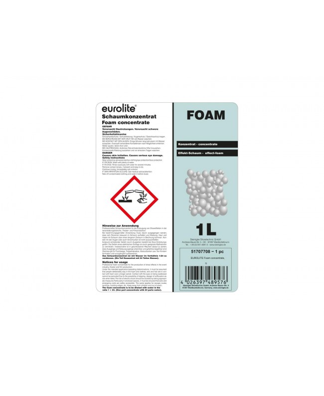 Eurolite Foam-Konzentrat, 1l Schaumflüssigkeiten