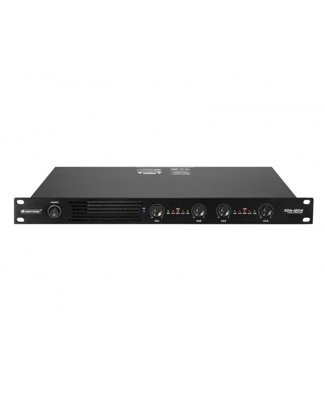 Omnitronic XDA-1204 4-channel Class D Amplifier Amplifiers