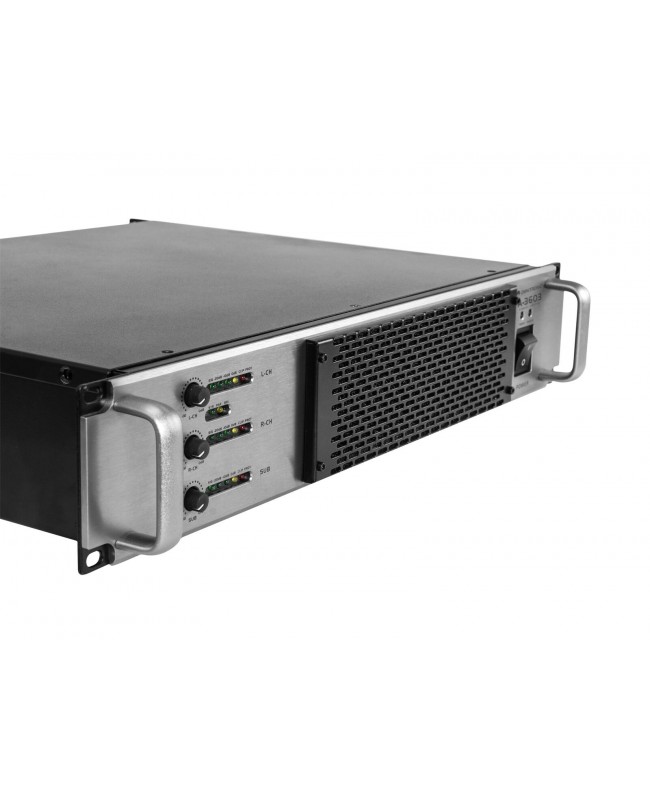 Omnitronic A-3603 Class-D 2.1 Amplifier Amplifiers