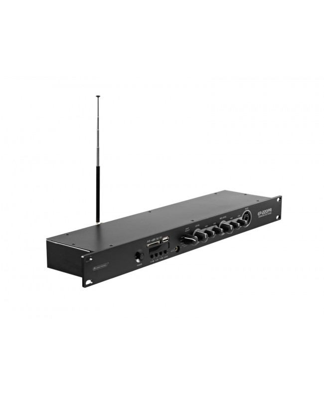 Omnitronic EP-220PR Preamplifier with MP3 Player and FM Radio Amplifiers