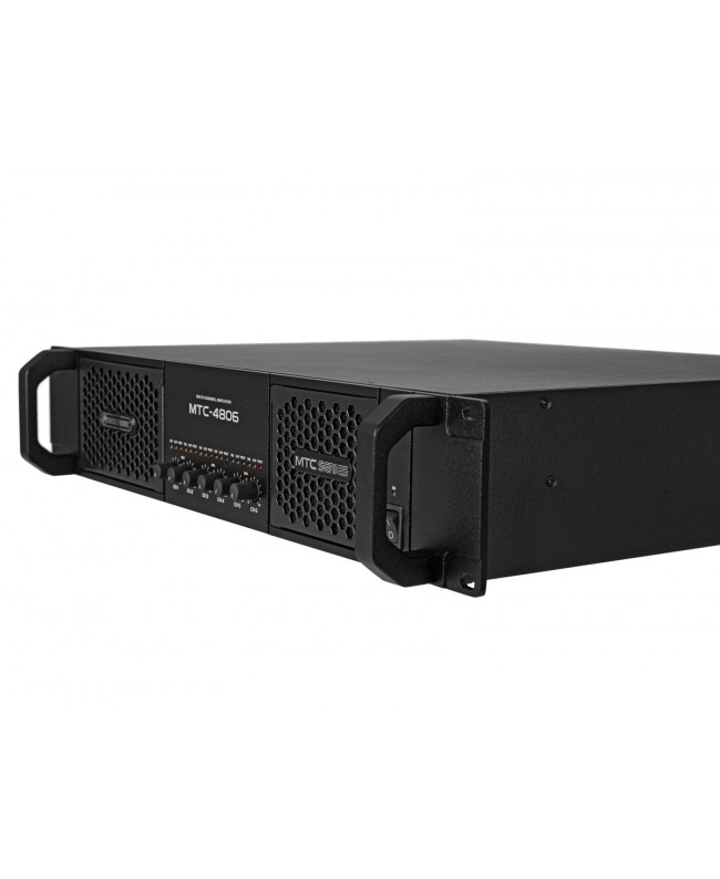 Omnitronic MTC-4806 6-Kanal Endstufe Endstufen