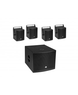 Omnitronic Set MOLLY-12A Installation Subwoofers