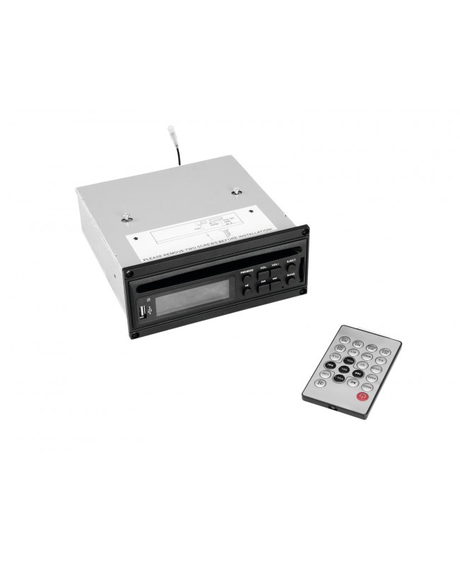 Omnitronic Set MOM-10BT4 Modular Wireless PA System + CD Player with USB and SD + 2x Battery Battery powered PA