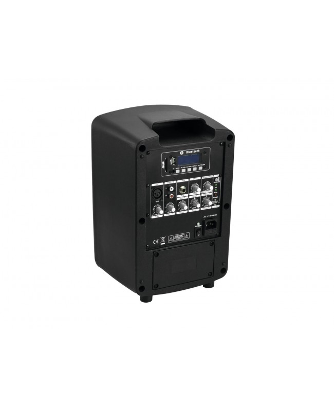 Omnitronic Set WAMS-65BT + Battery Battery powered PA