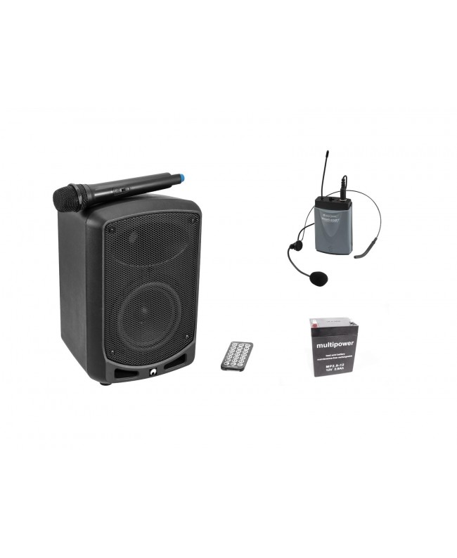 Omnitronic Set WAMS-65BT Battery powered PA