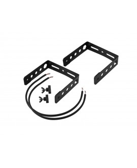 Omnitronic BOB-4 Extension Bracket black 2x Accessories