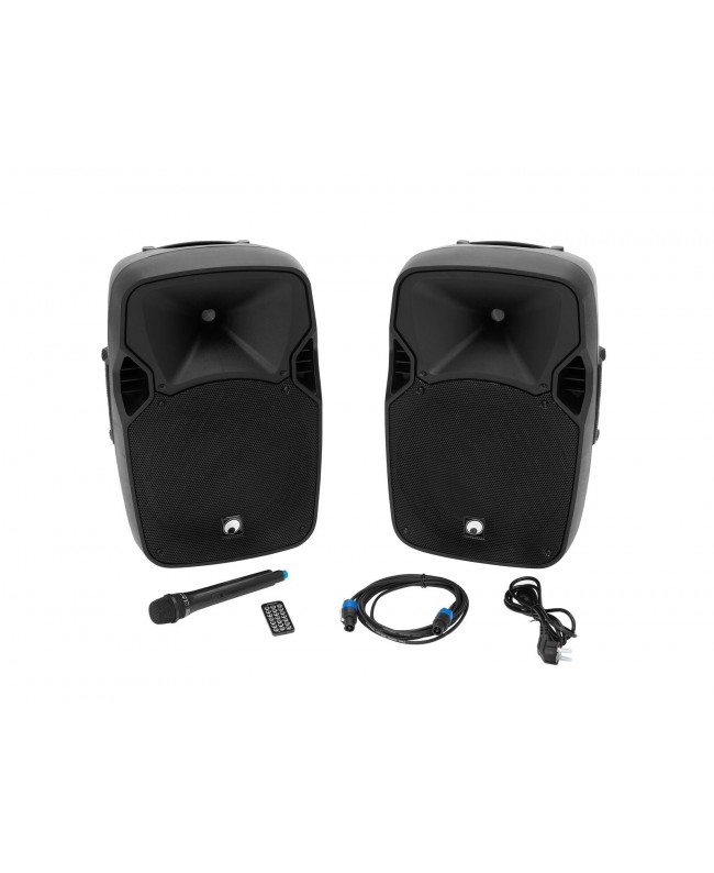 Omnitronic Set XFM-212AP Active Speakers