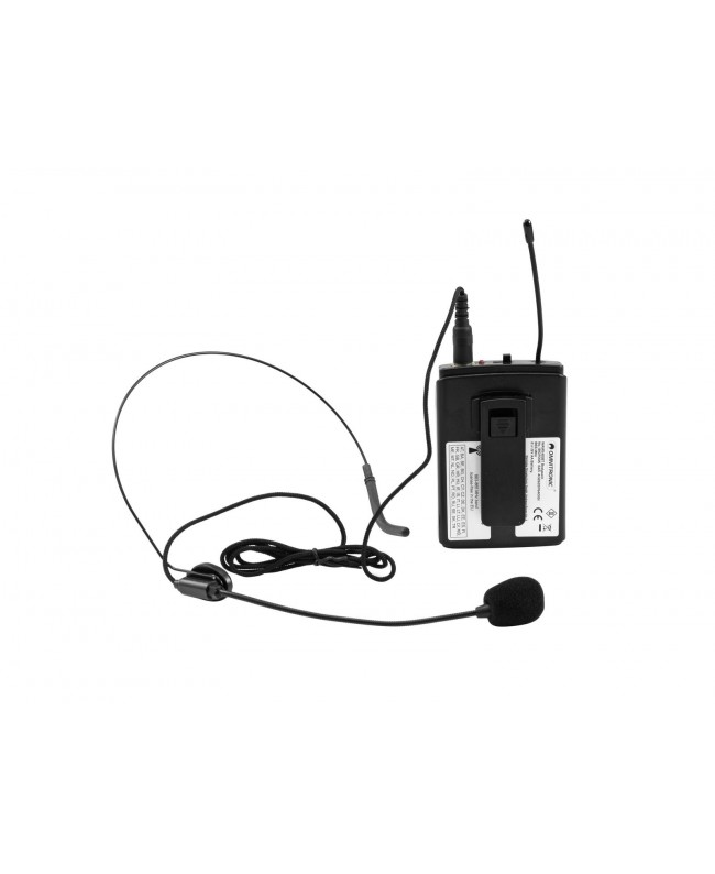 Omnitronic WAMS-65BT Bodypack Transmitter incl. Headset Transmitters