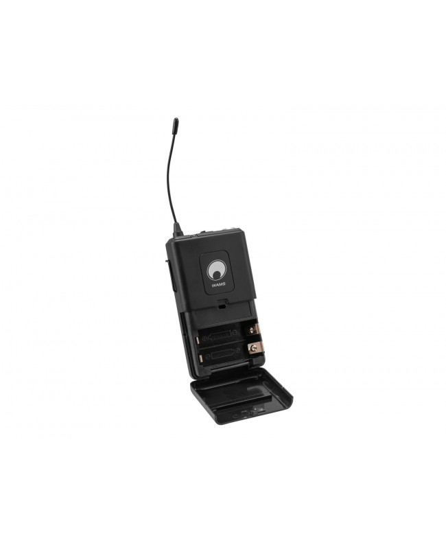 Omnitronic WAMS-12 Bodypack con cuffia 865MHz Sistema wireless Headset