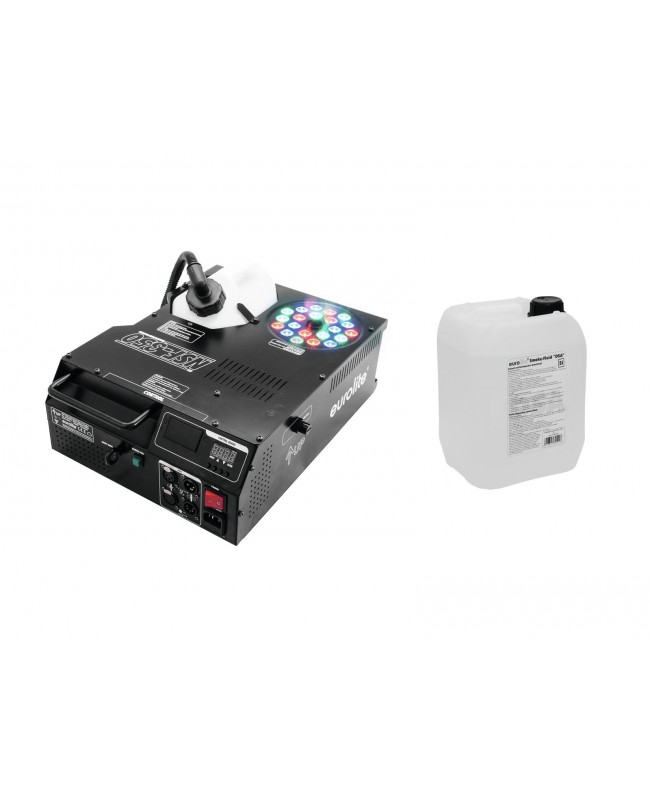 Eurolite Set NSF-350 + Smoke Fluid -DSA- 5l Vertical Smoke Machines