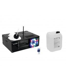 Eurolite Set NSF-250 + Smoke Fluid -DSA- 5l Vertikale Nebelmaschinen
