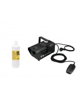 Eurolite Set N-10 nero + B2D Basic Smoke Fluid 1l Macchine per nebbia