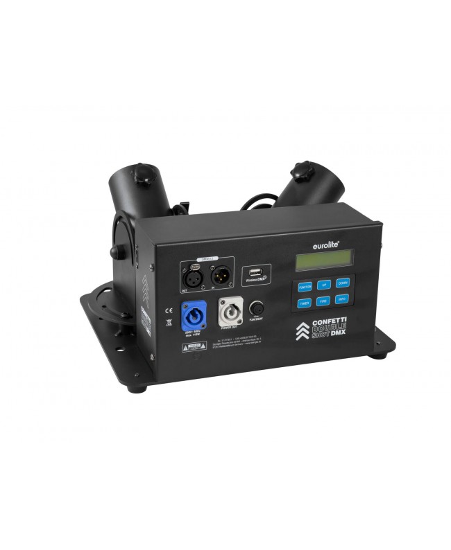 Eurolite Coriandoli a doppio colpo DMX Sparacoriandoli