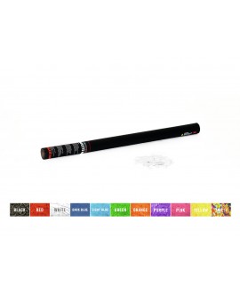 Tcm Fx Cannone per coriandoli manuale 80 cm, bianco Sparacoriandoli