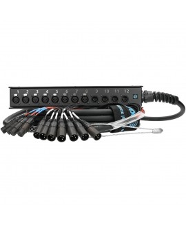 KLOTZ SLW084XE15 - 15 m Stagebox with cable