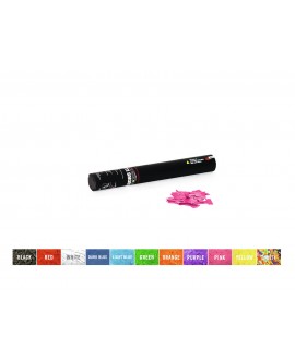 Tcm Fx Cannone per coriandoli portatile 50 cm, rosa Sparacoriandoli