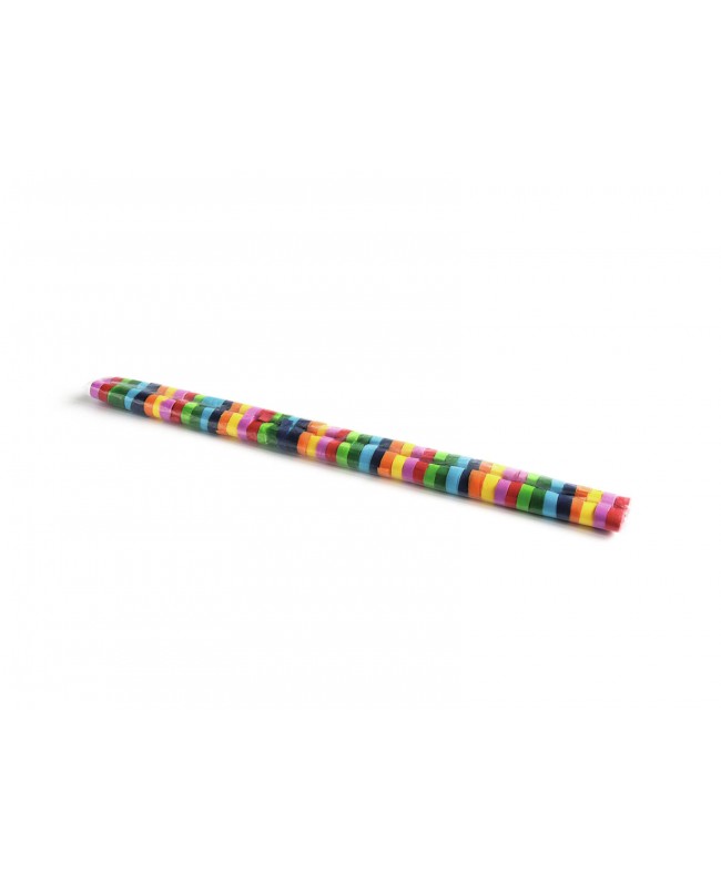Tcm Fx Slowfall Streamers 5mx0.85cm, multicolor, 100x Confetti Shooter