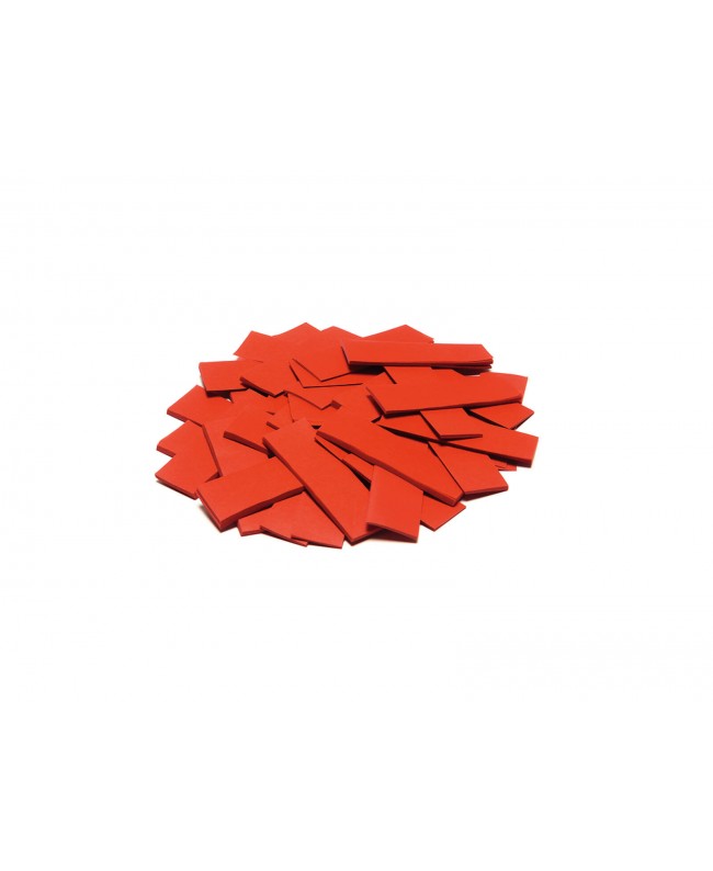 Tcm Fx Slowfall Confetti rectangular 55x18mm, red, 1kg Confetti Shooter
