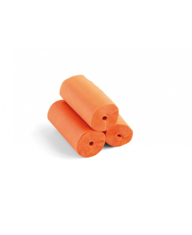 Tcm Fx Slowfall Streamers 10mx5cm, orange, 10x Confetti Shooter